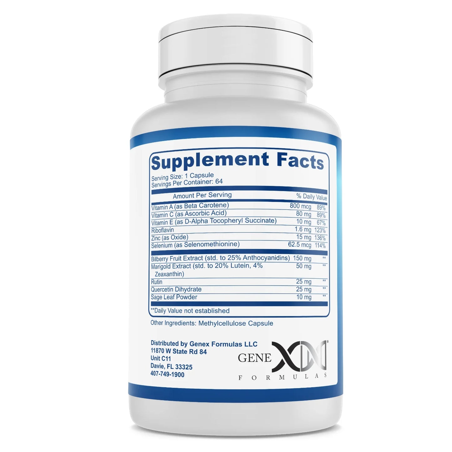 Genex Blue Eye (64 Capsules)