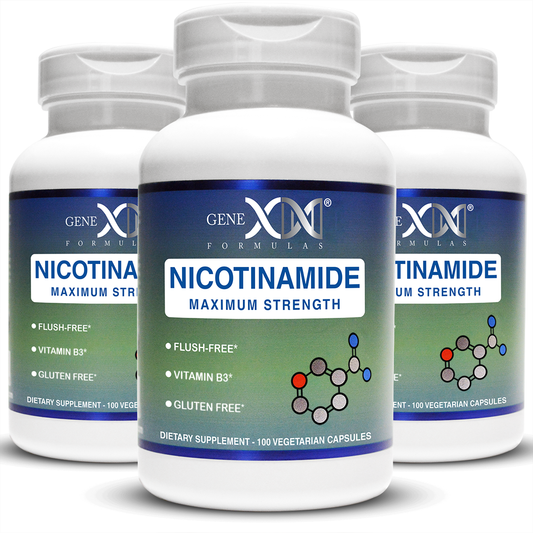 Genex 500mg Nicotinamide Healthy Skin (3 Pack)