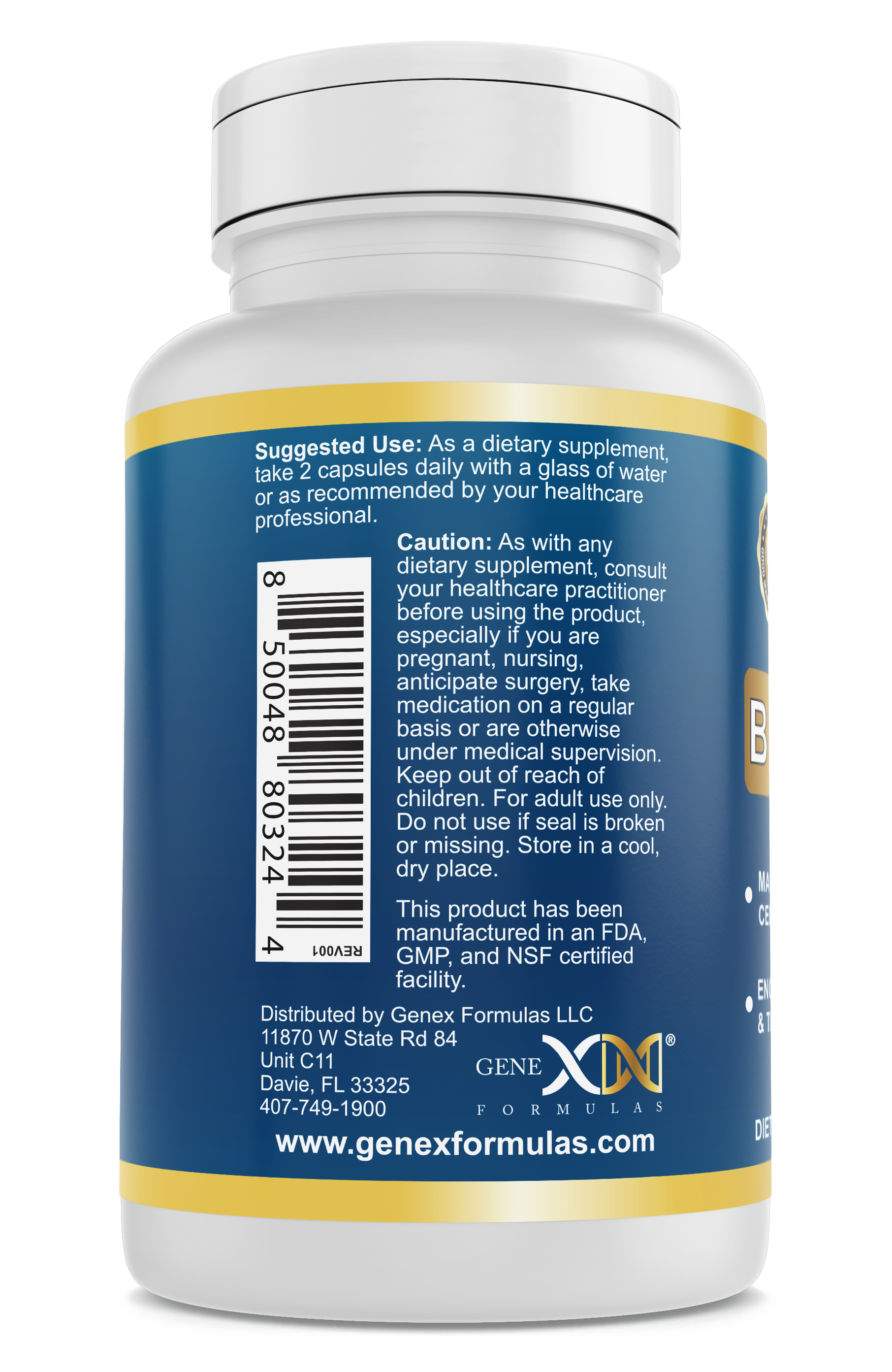 Vitamins – Genex Formulas LLC