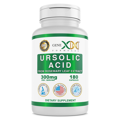GENEX Ursolic Acid 300mg (180 Capsules)