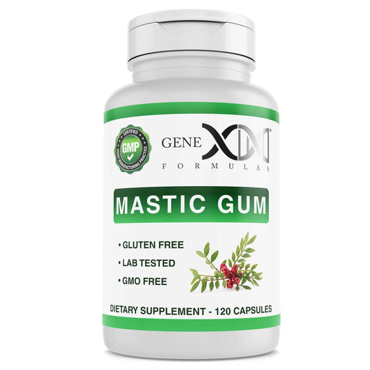 Genex Mastic Gum 1000mg (120 Capsules)