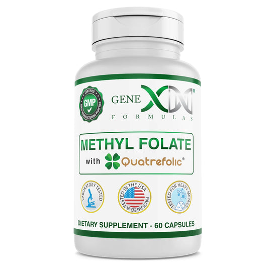 Genex Methyl Folate with Quatrefolic® 1360 mcg DFE (60 Capsules)