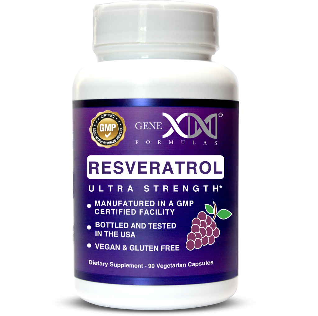 Trans Resveratrol 1500mg Capsules Genex Formulas Genex Formulas LLC