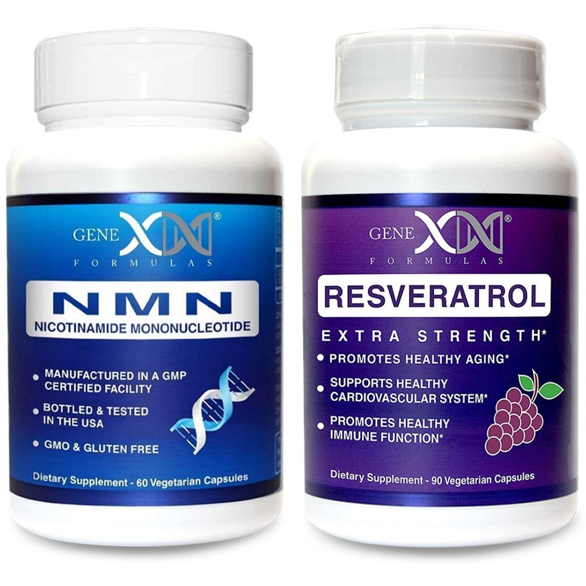 NMN and Resveratrol Dynamic Duo