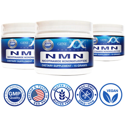 NMN Nicotinamide Mononucleotide Powder 15G (3 Pack)
