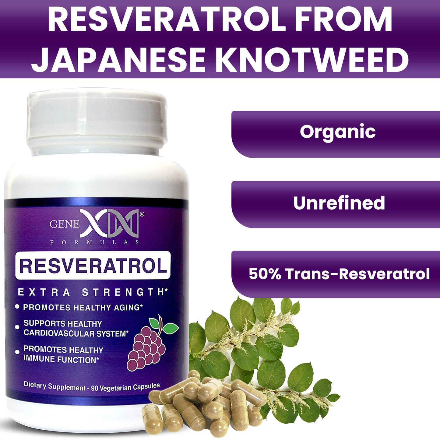 Resveratrol 1500mg Extra Strength (3-Pack )