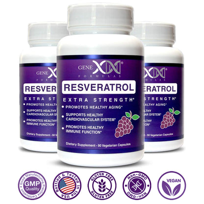 Resveratrol 1500mg Extra Strength (3-Pack )