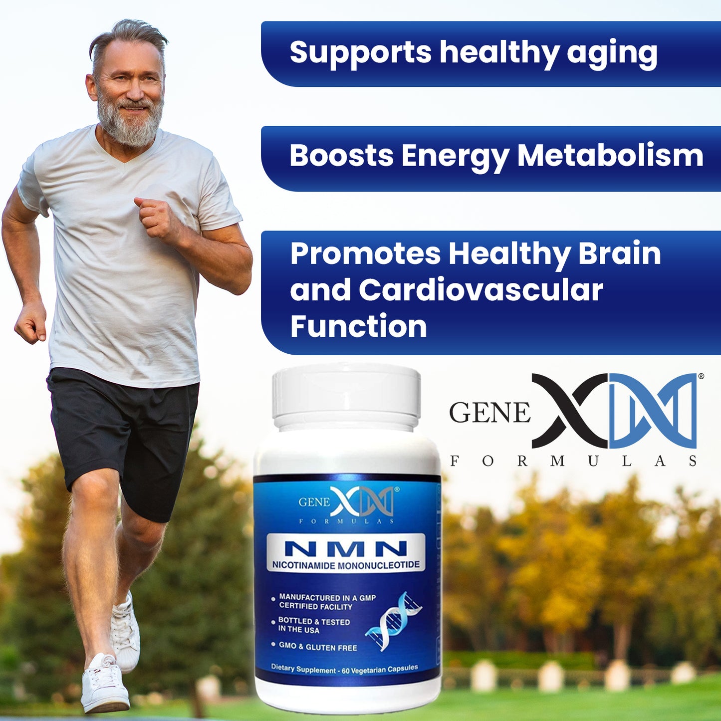 Genex 250mg NMNs Nicotinamide Mononucleotide (4 pack)