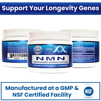 NMN Nicotinamide Mononucleotide Powder 15G (100 Scoops)