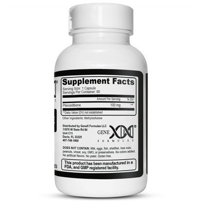 Genex Pterostilbene 100mg 60 capsules
