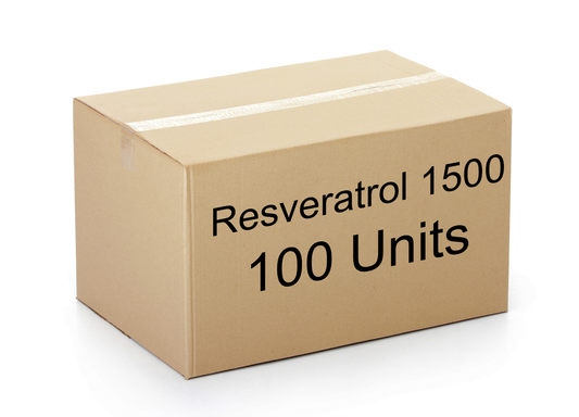Genex Formulas Resveratrol 1500mg CASE (100 Units)