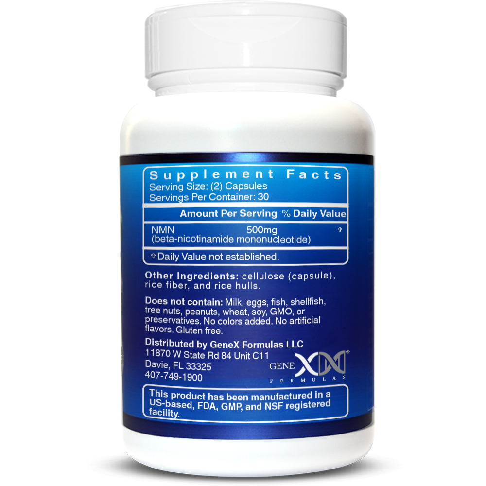 Genex Formulas NMN 500mg CASE (68 Units)